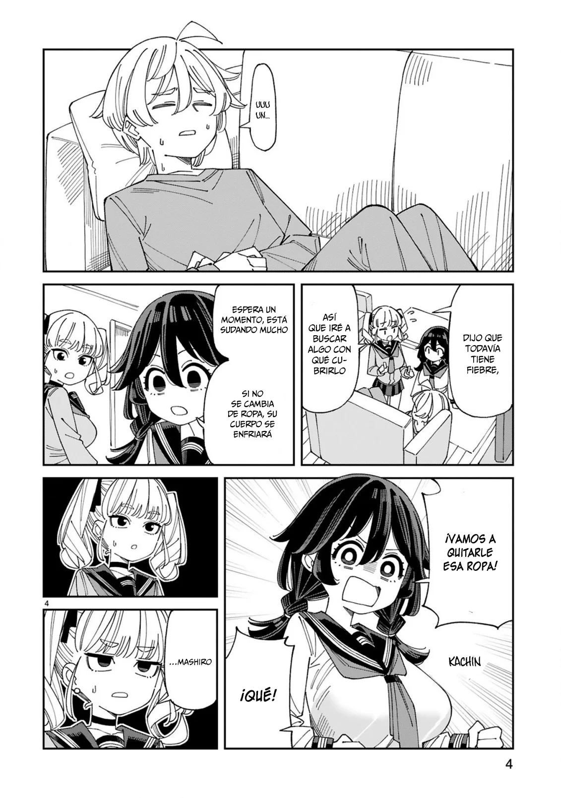 Uso kareshi demo iikara tonikaku shitai mashiro-chan Capítulo 8 - Page 5