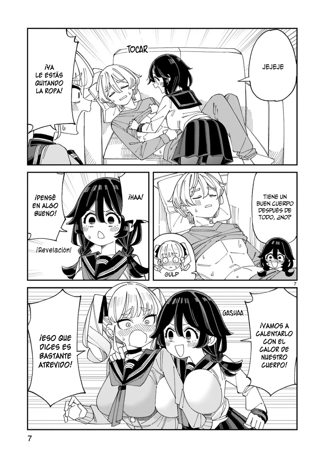 Uso kareshi demo iikara tonikaku shitai mashiro-chan Capítulo 8 - Page 8