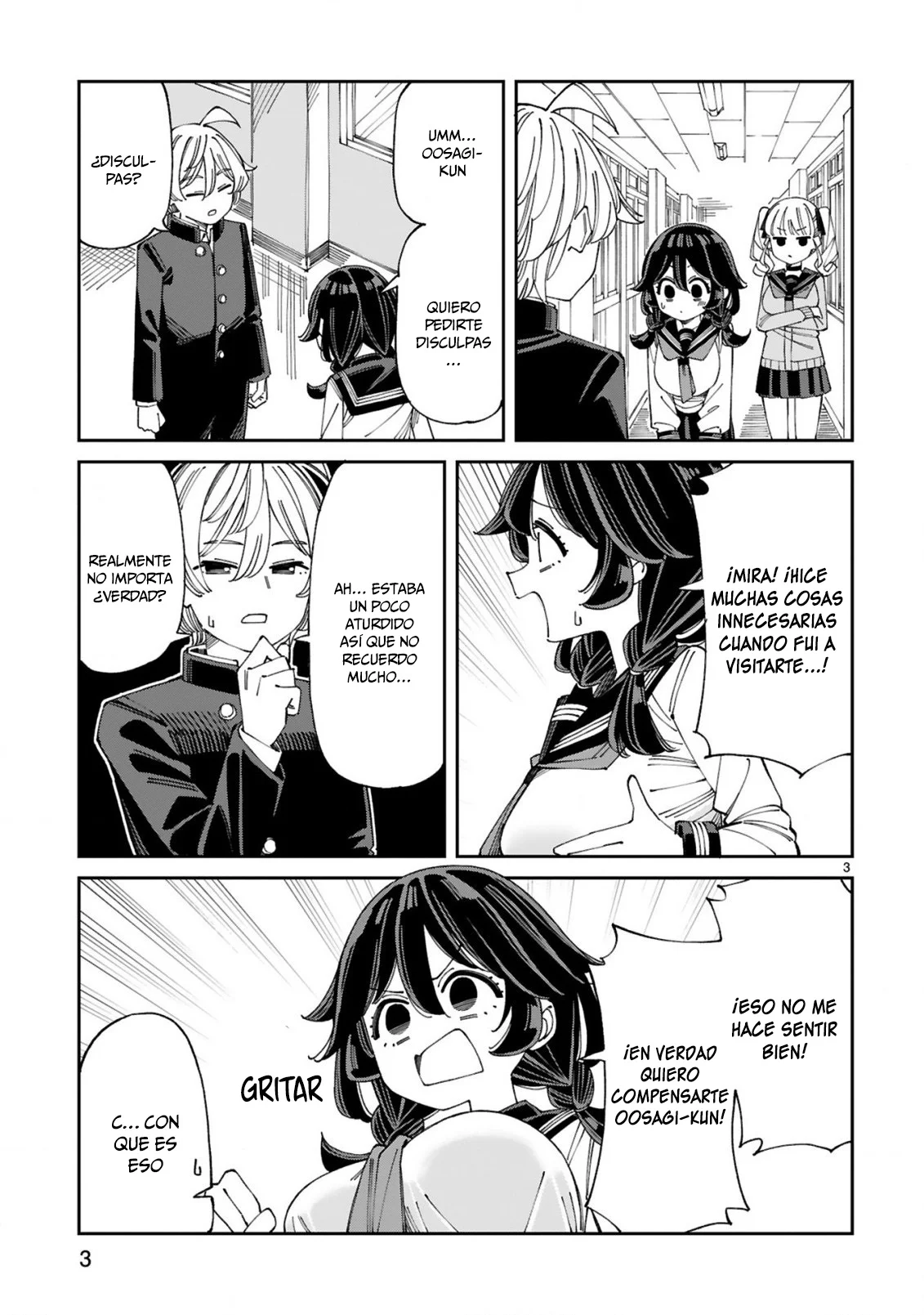 Uso kareshi demo iikara tonikaku shitai mashiro-chan Capítulo 9 - Page 4