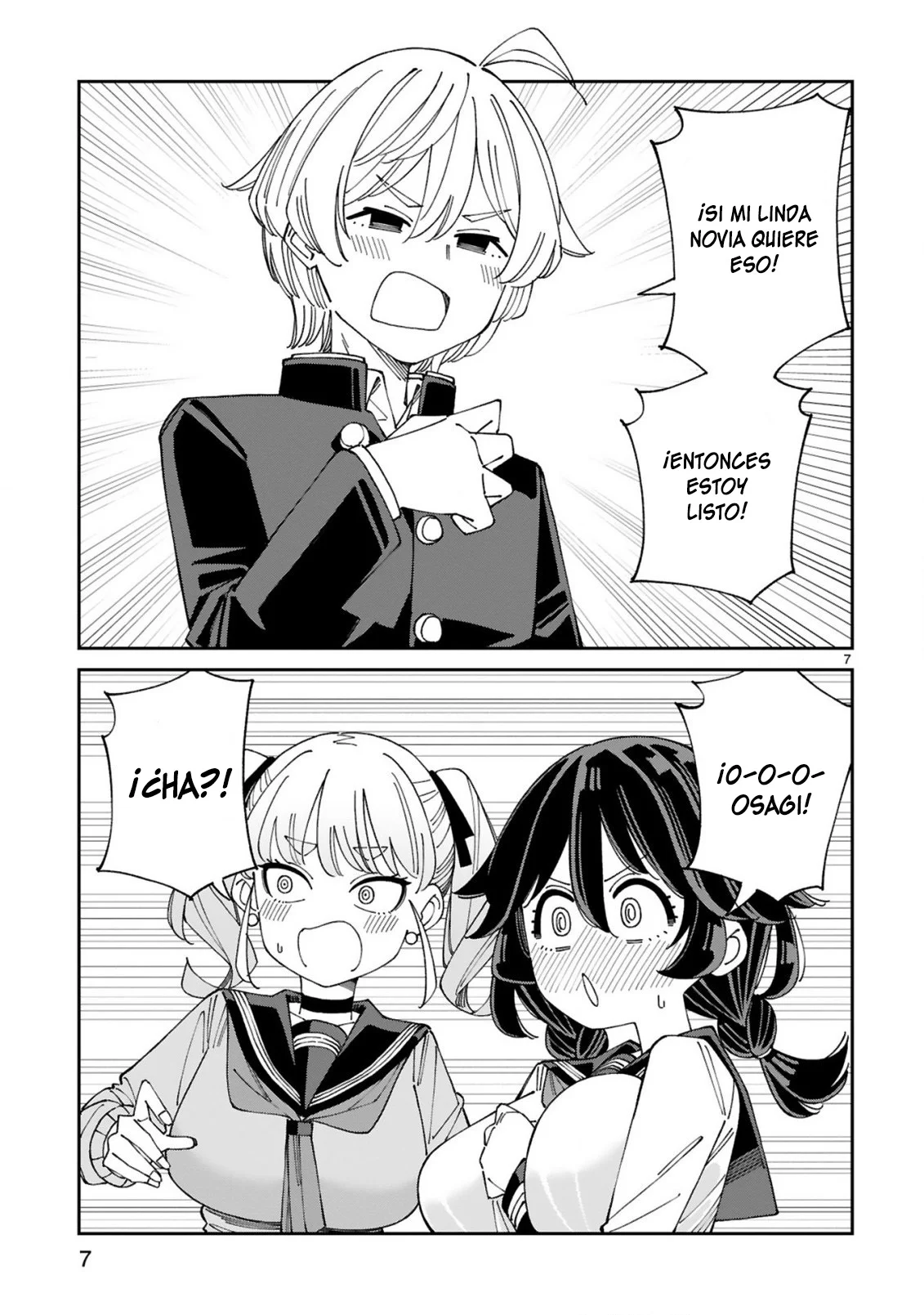 Uso kareshi demo iikara tonikaku shitai mashiro-chan Capítulo 9 - Page 8