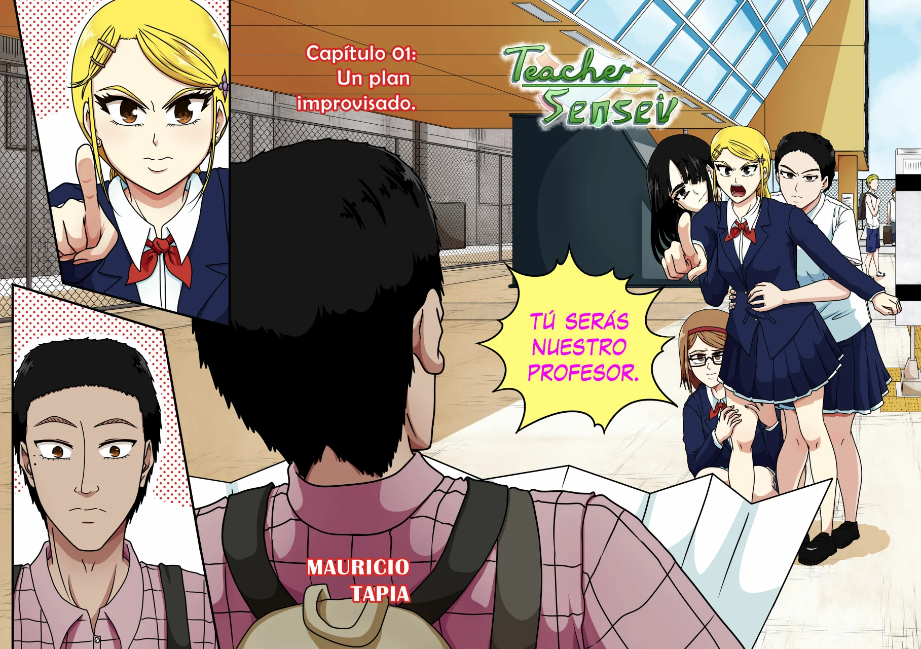 Teacher-Sensei Capítulo 1 - Page 2