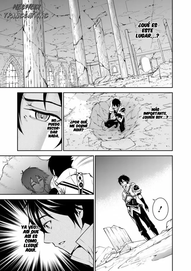 Shijou Saikyou no Mahou Kenshi, F Rank Boukensha ni Tensei Suru ~ Kensei to Matei, 2 Tsu no Zense omotta Otoko no Eiyuutan ~ Capítulo 1 - Page 20
