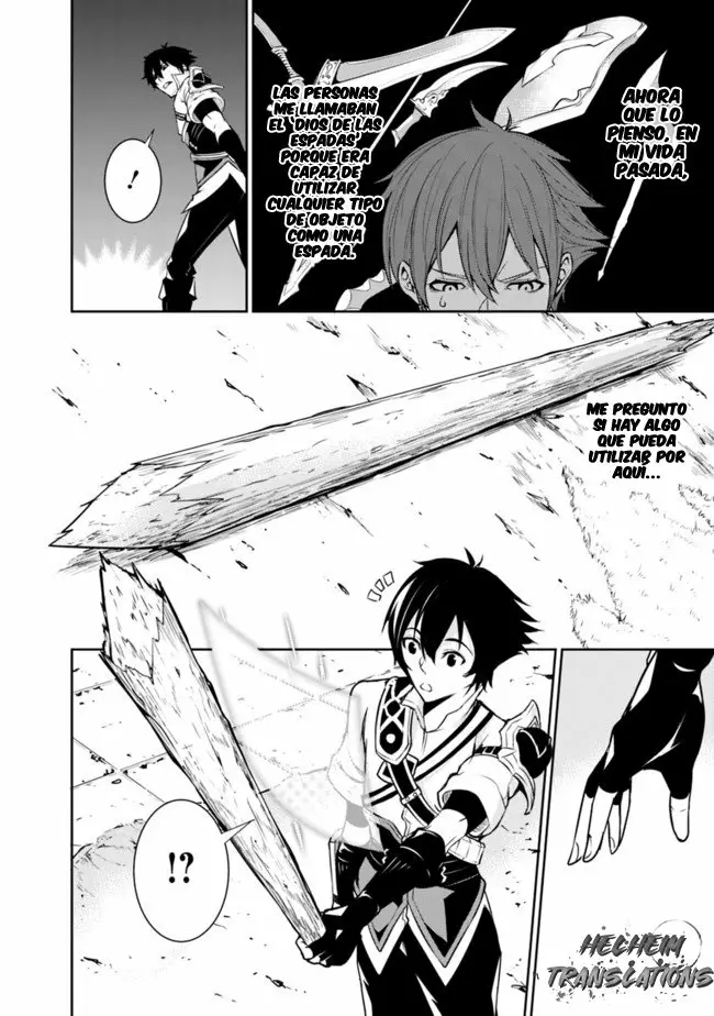 Shijou Saikyou no Mahou Kenshi, F Rank Boukensha ni Tensei Suru ~ Kensei to Matei, 2 Tsu no Zense omotta Otoko no Eiyuutan ~ Capítulo 1 - Page 24