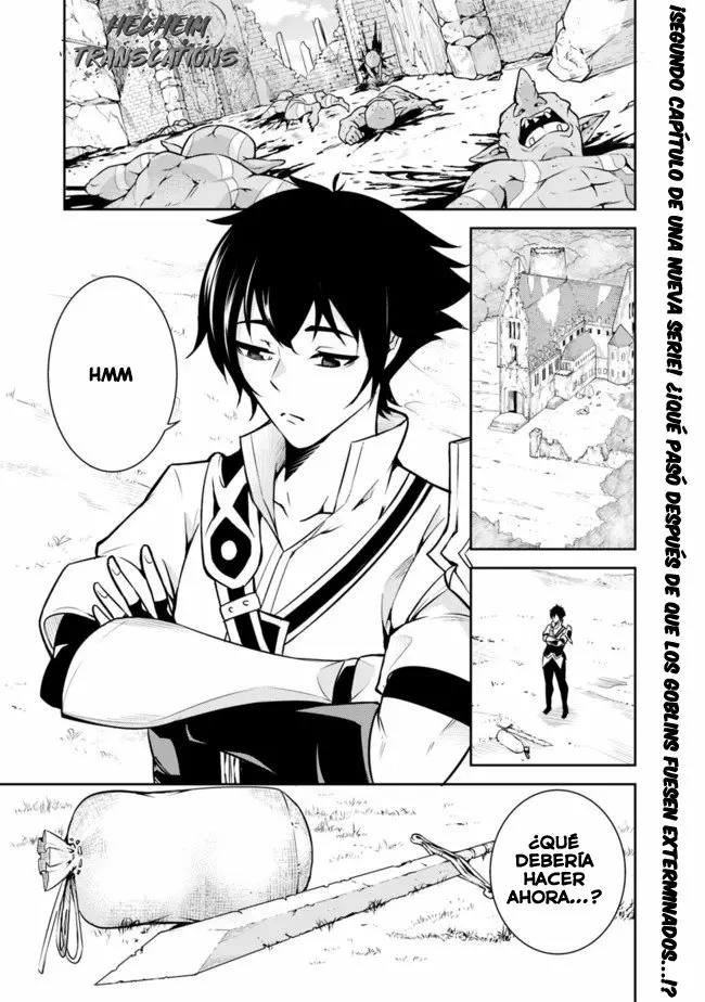 Shijou Saikyou no Mahou Kenshi, F Rank Boukensha ni Tensei Suru ~ Kensei to Matei, 2 Tsu no Zense omotta Otoko no Eiyuutan ~ Capítulo 2 - Page 2