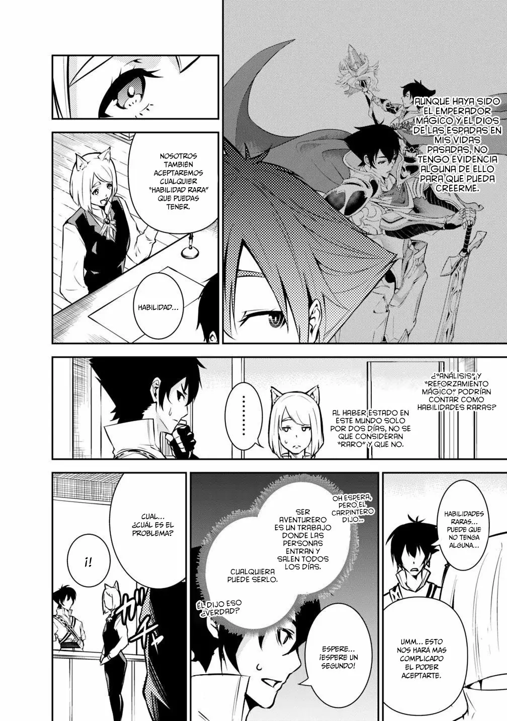 Shijou Saikyou no Mahou Kenshi, F Rank Boukensha ni Tensei Suru ~ Kensei to Matei, 2 Tsu no Zense omotta Otoko no Eiyuutan ~ Capítulo 7 - Page 7