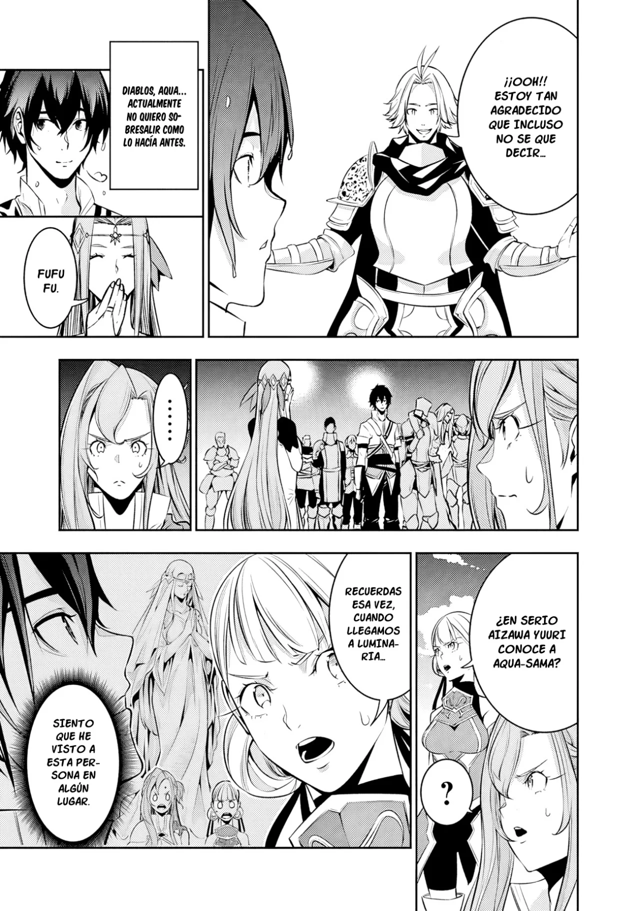 Shijou Saikyou no Mahou Kenshi, F Rank Boukensha ni Tensei Suru ~ Kensei to Matei, 2 Tsu no Zense omotta Otoko no Eiyuutan ~ Capítulo 79 - Page 17