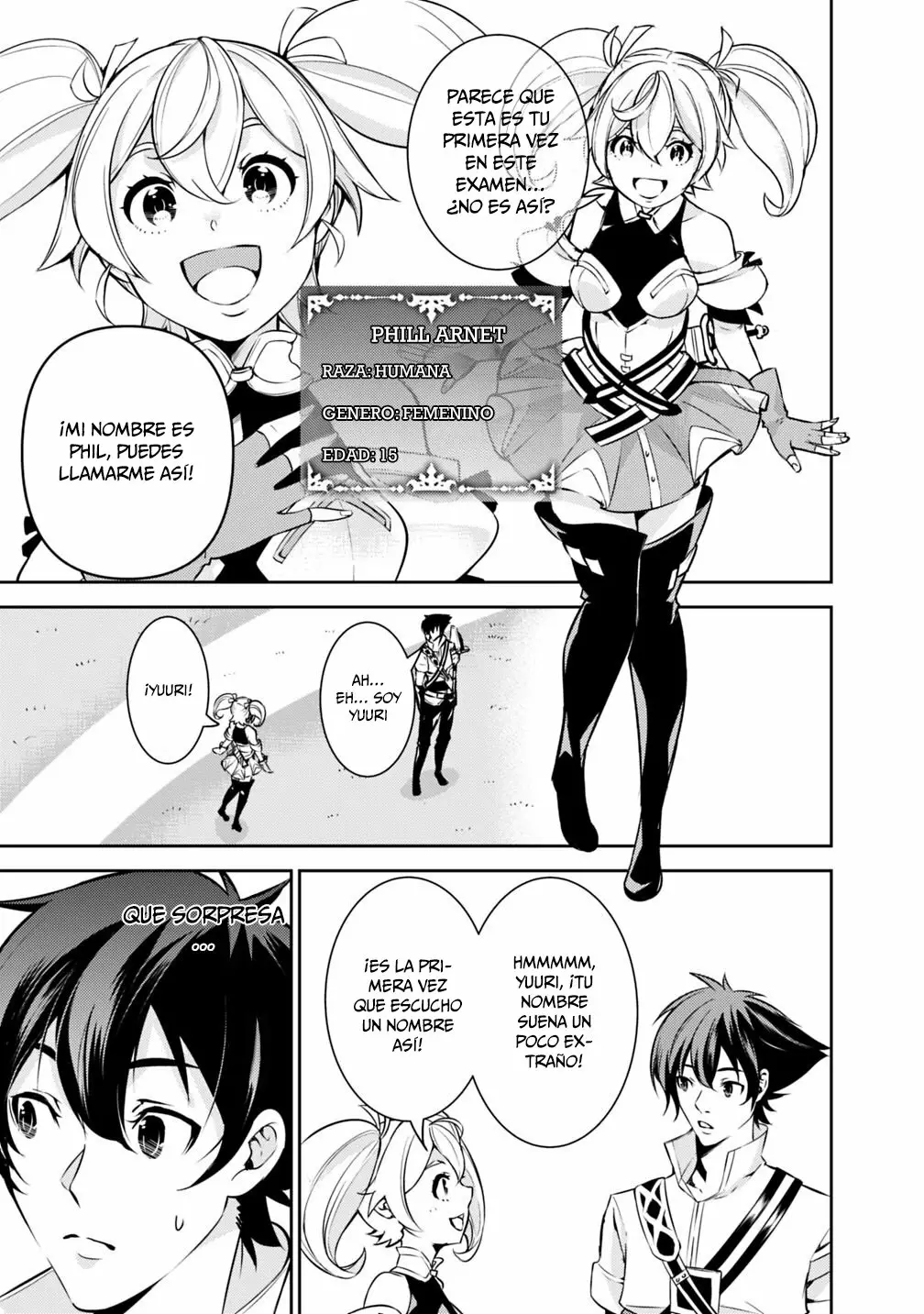 Shijou Saikyou no Mahou Kenshi, F Rank Boukensha ni Tensei Suru ~ Kensei to Matei, 2 Tsu no Zense omotta Otoko no Eiyuutan ~ Capítulo 8 - Page 4