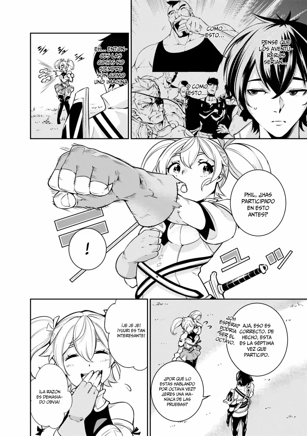 Shijou Saikyou no Mahou Kenshi, F Rank Boukensha ni Tensei Suru ~ Kensei to Matei, 2 Tsu no Zense omotta Otoko no Eiyuutan ~ Capítulo 8 - Page 5