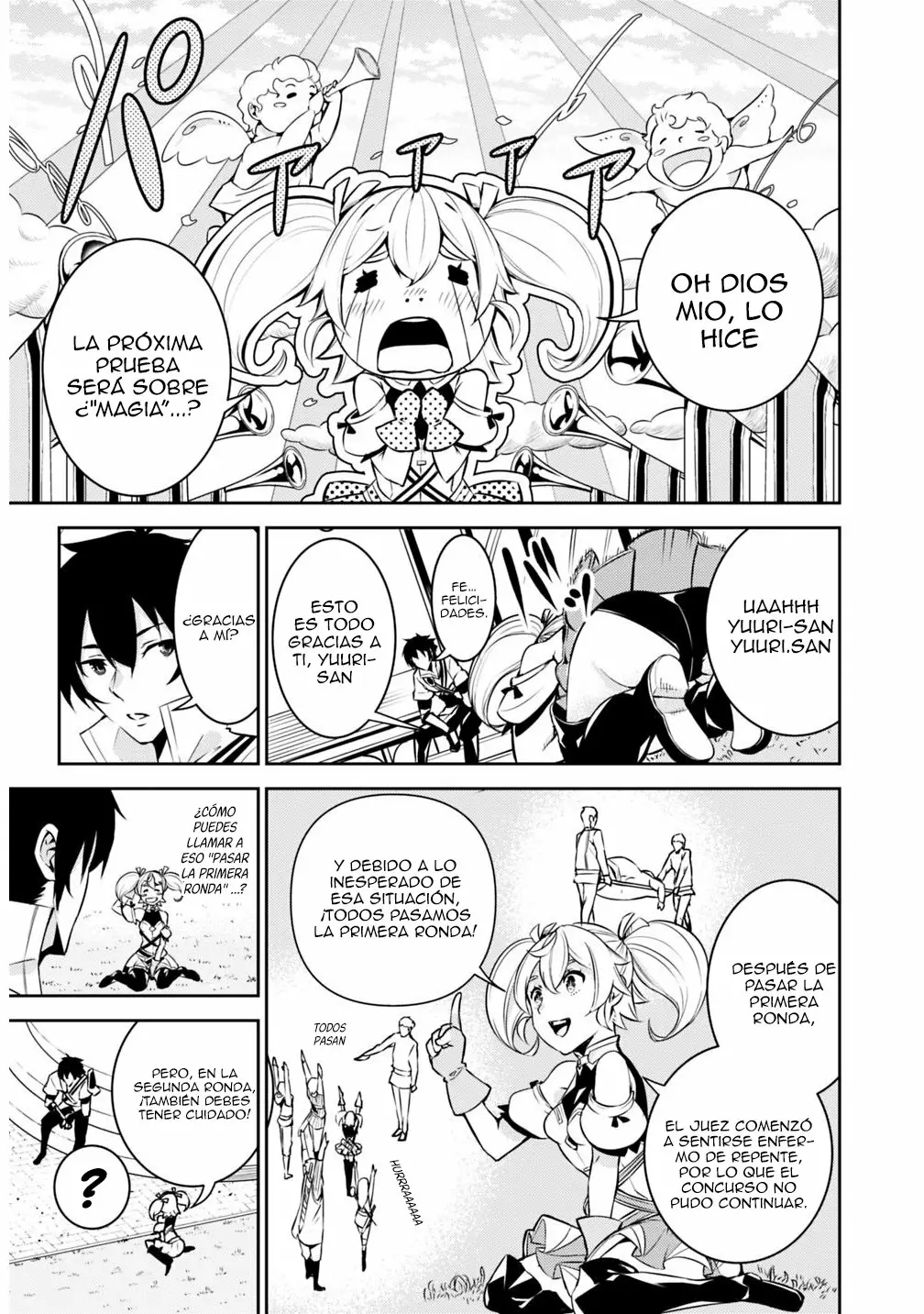 Shijou Saikyou no Mahou Kenshi, F Rank Boukensha ni Tensei Suru ~ Kensei to Matei, 2 Tsu no Zense omotta Otoko no Eiyuutan ~ Capítulo 9 - Page 3