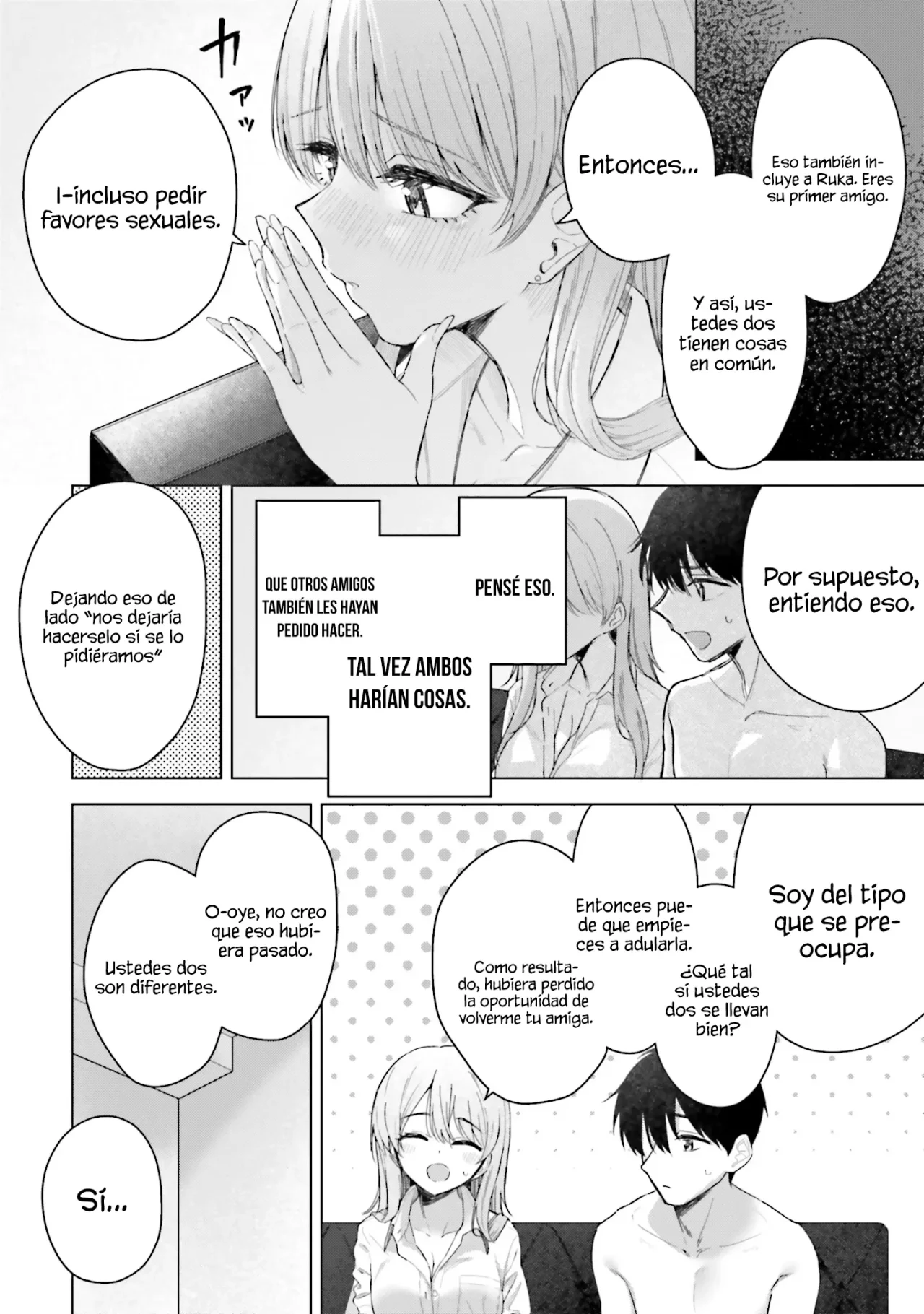 Onna Tomodachi wa Tanomeba Igaito Yarasete Kureru Capítulo 20 - Page 9