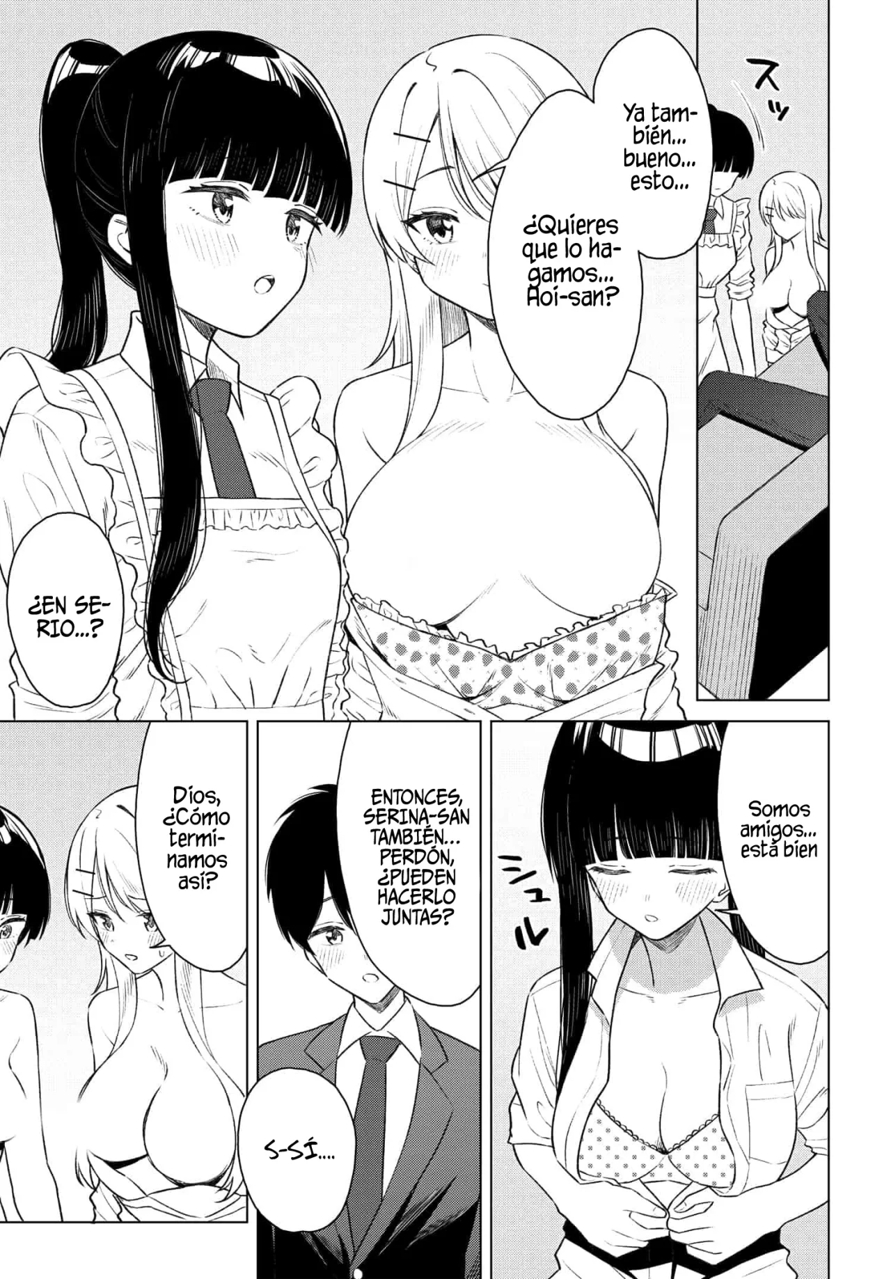 Onna Tomodachi wa Tanomeba Igaito Yarasete Kureru Capítulo 8 - Page 14