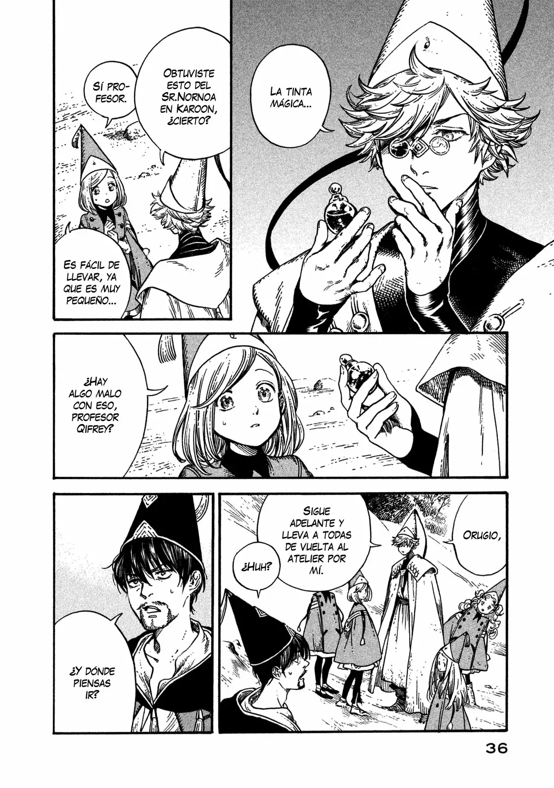 Tongari Boushi no Atelier Capítulo 13 - Page 3