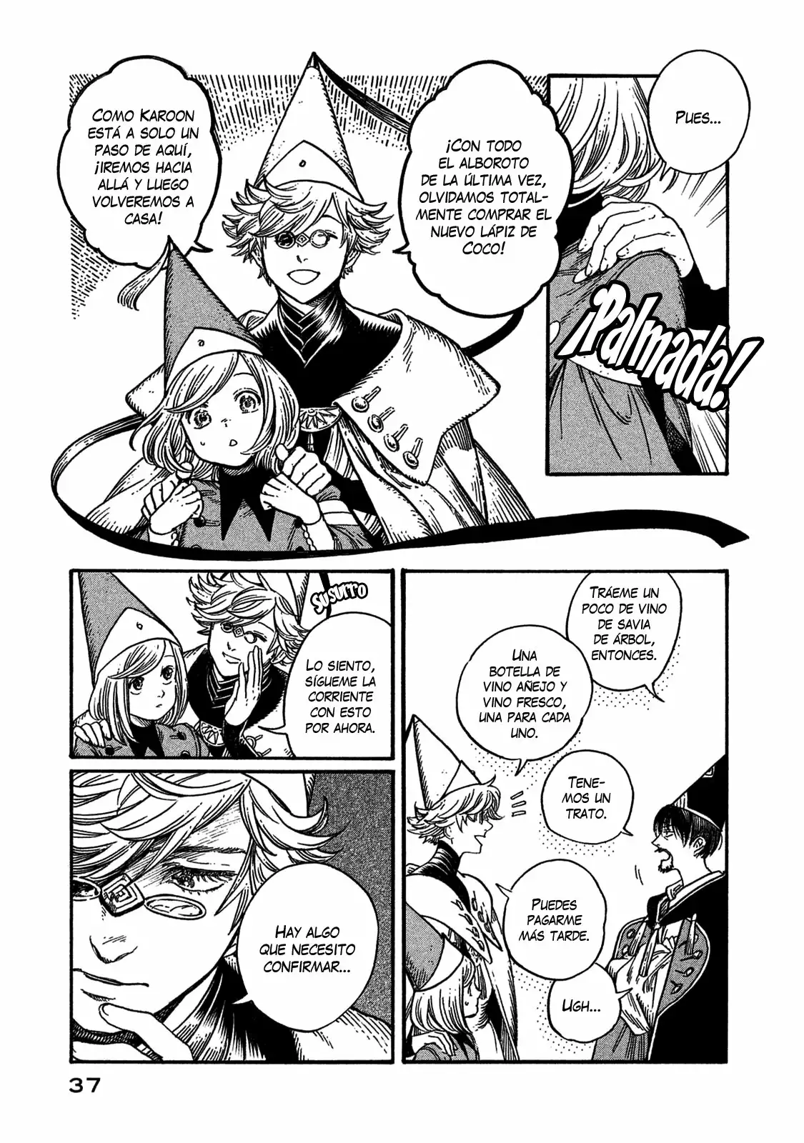 Tongari Boushi no Atelier Capítulo 13 - Page 4