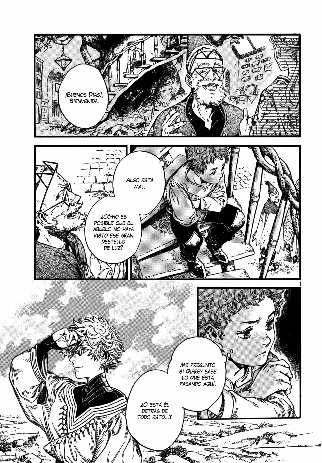 Tongari Boushi no Atelier Capítulo 14 - Page 1
