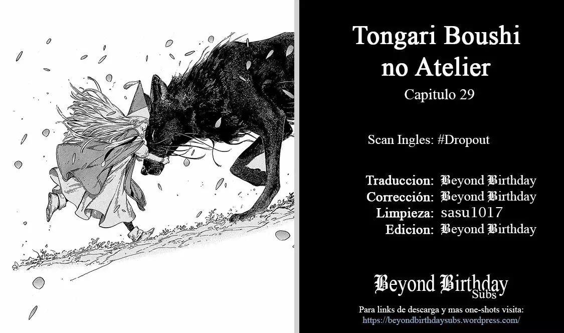 Tongari Boushi no Atelier Capítulo 29 - Page 34