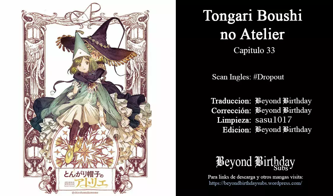 Tongari Boushi no Atelier Capítulo 33 - Page 33