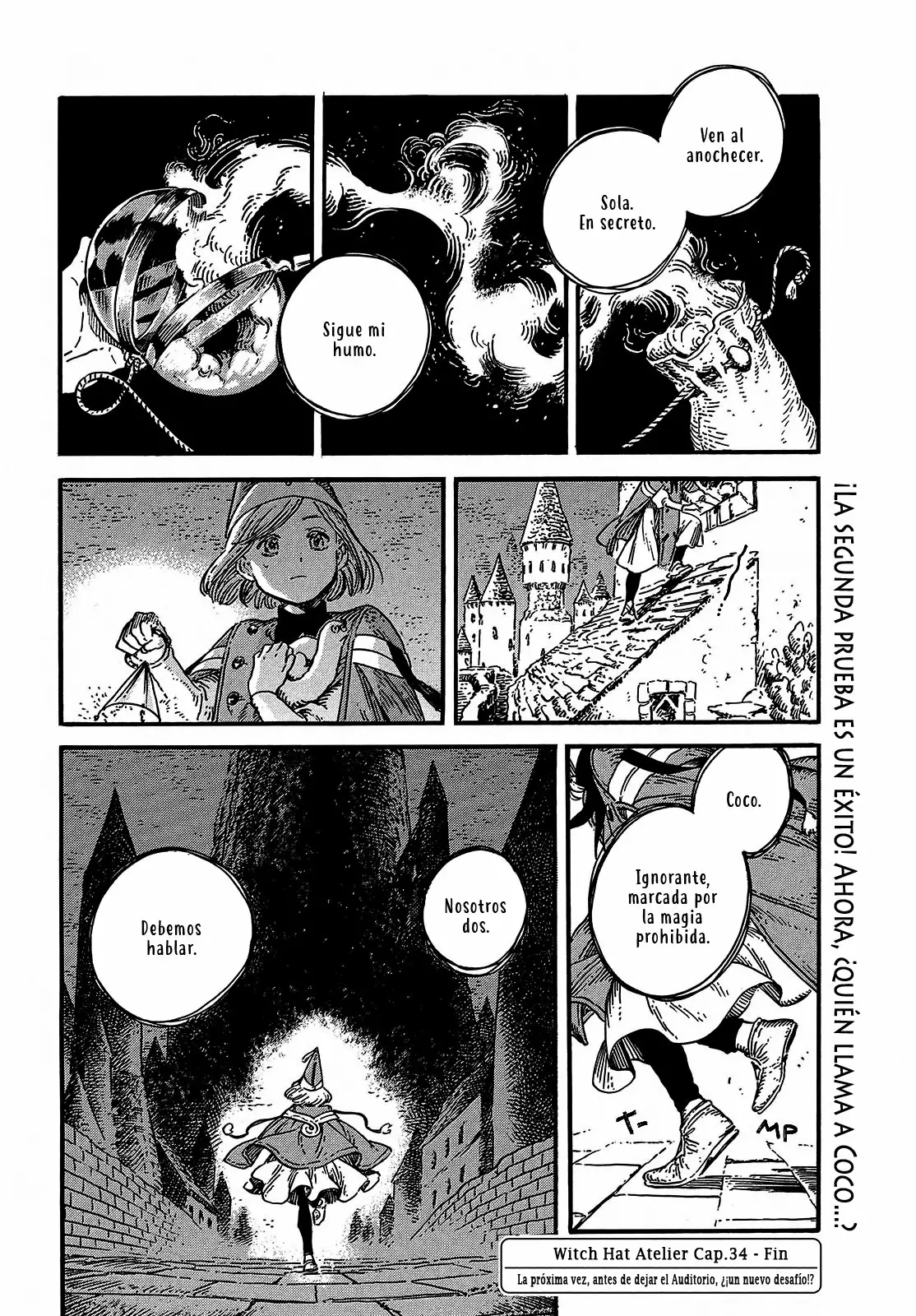 Tongari Boushi no Atelier Capítulo 34 - Page 32