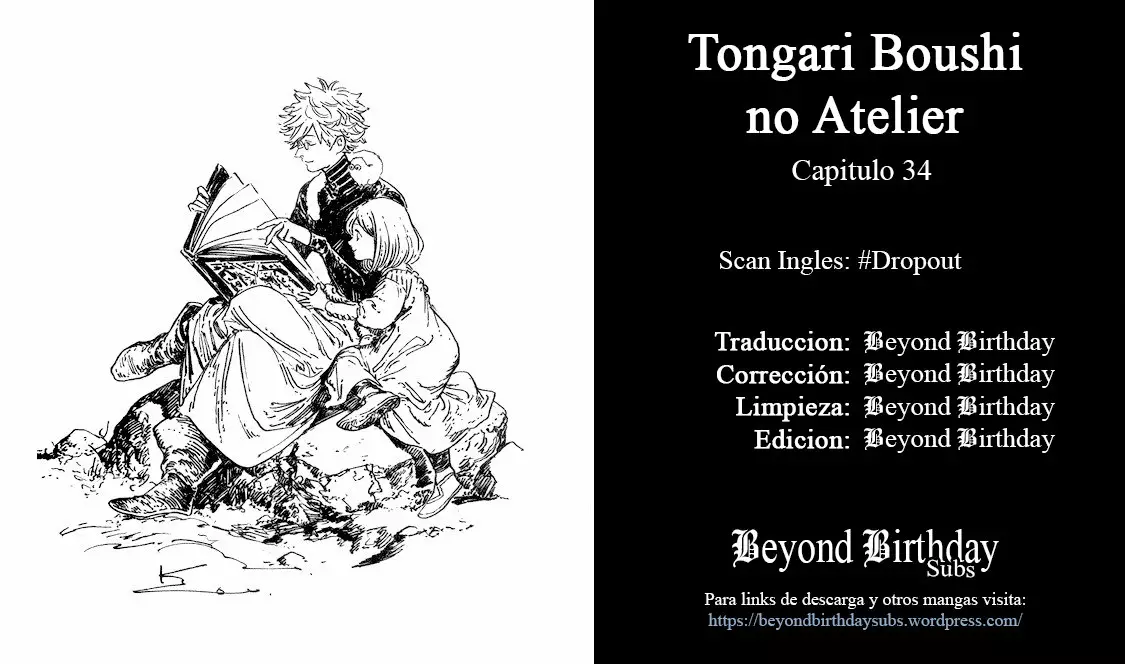 Tongari Boushi no Atelier Capítulo 34 - Page 33