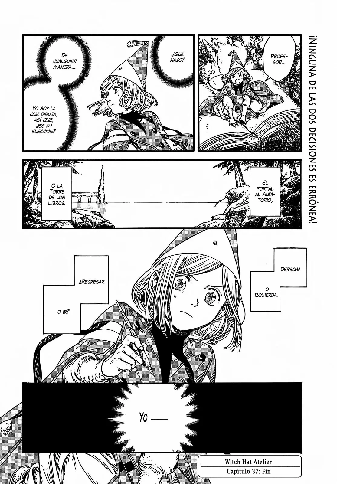 Tongari Boushi no Atelier Capítulo 37 - Page 34