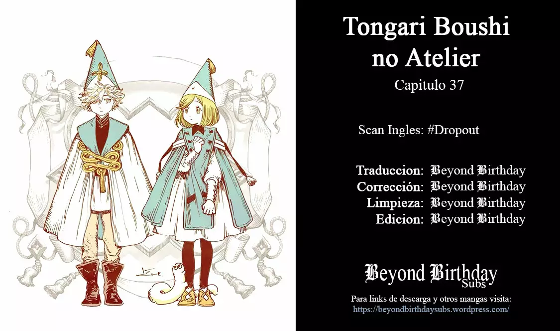 Tongari Boushi no Atelier Capítulo 37 - Page 35