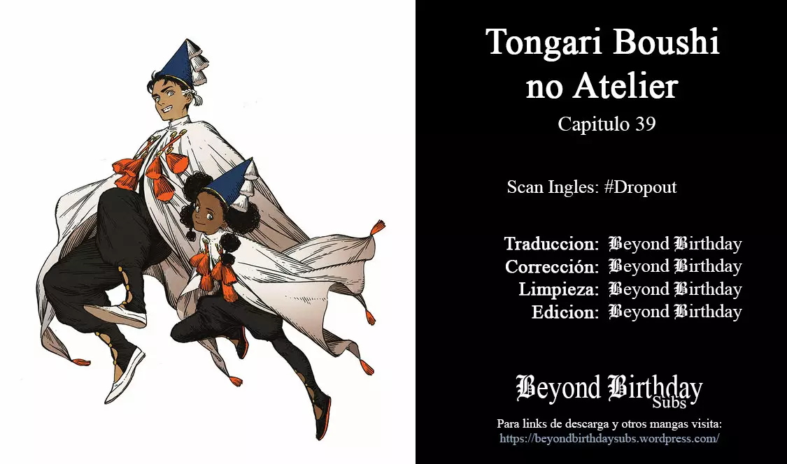 Tongari Boushi no Atelier Capítulo 39 - Page 33