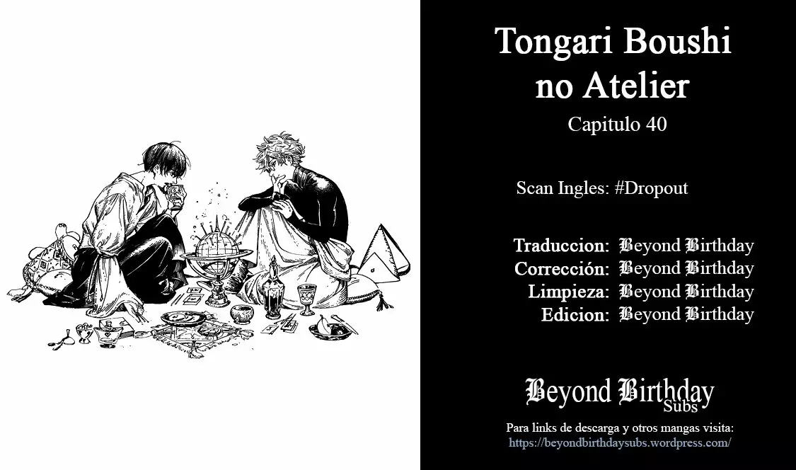 Tongari Boushi no Atelier Capítulo 40 - Page 27