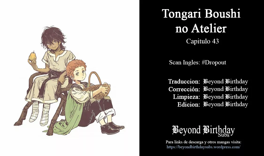Tongari Boushi no Atelier Capítulo 43 - Page 32