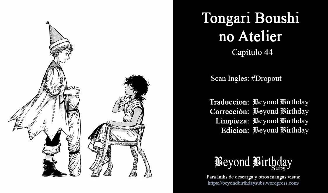 Tongari Boushi no Atelier Capítulo 44 - Page 27