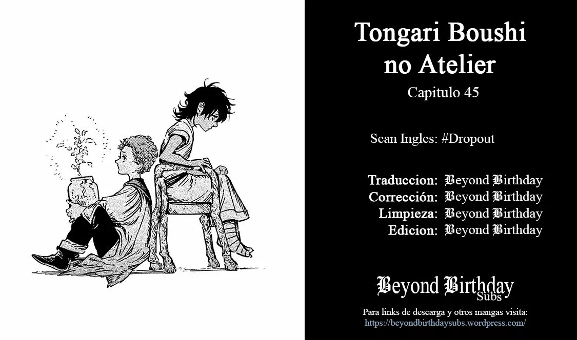 Tongari Boushi no Atelier Capítulo 45 - Page 33