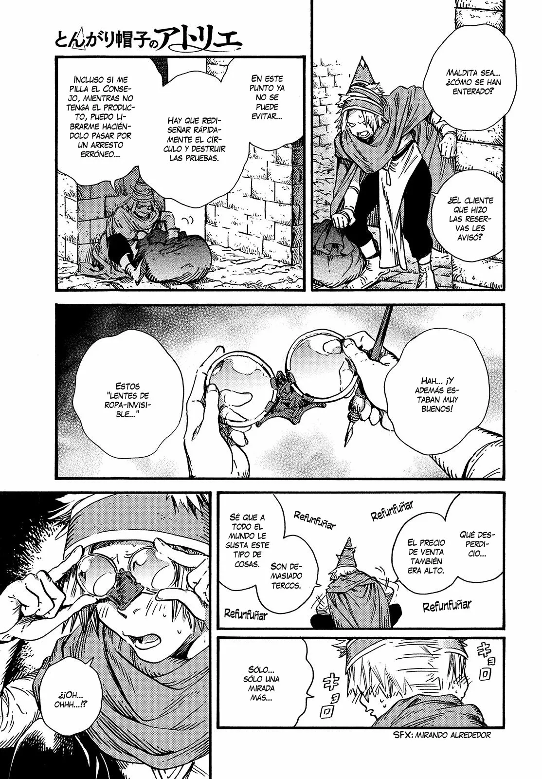 Tongari Boushi no Atelier Capítulo 49 - Page 11