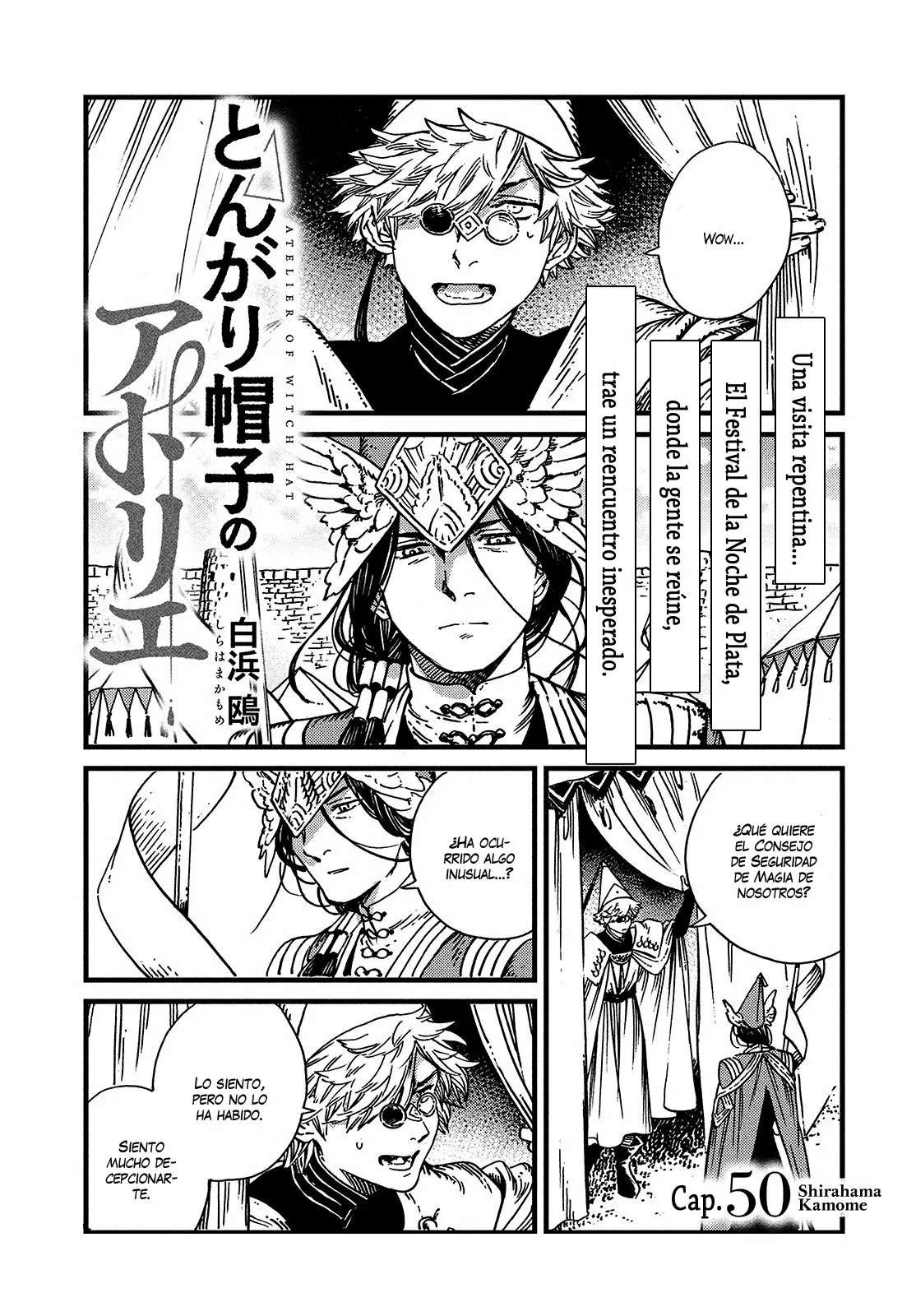 Tongari Boushi no Atelier Capítulo 50 - Page 2