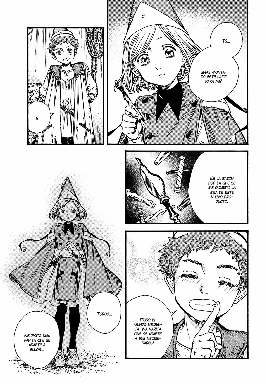 Tongari Boushi no Atelier Capítulo 50 - Page 9