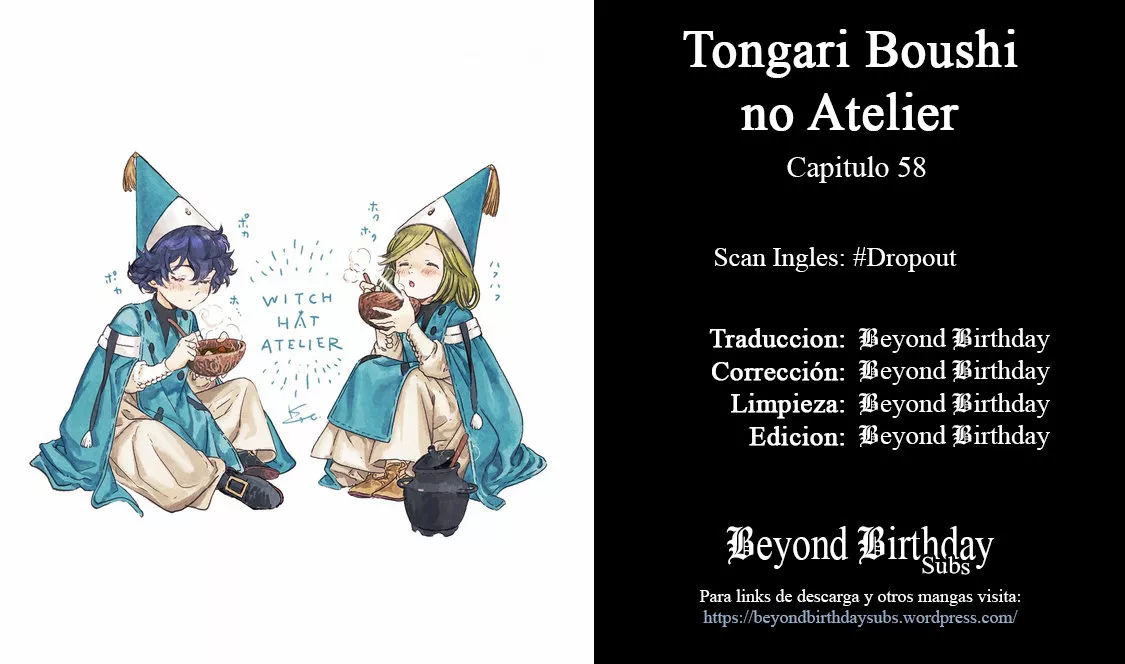 Tongari Boushi no Atelier Capítulo 58 - Page 27