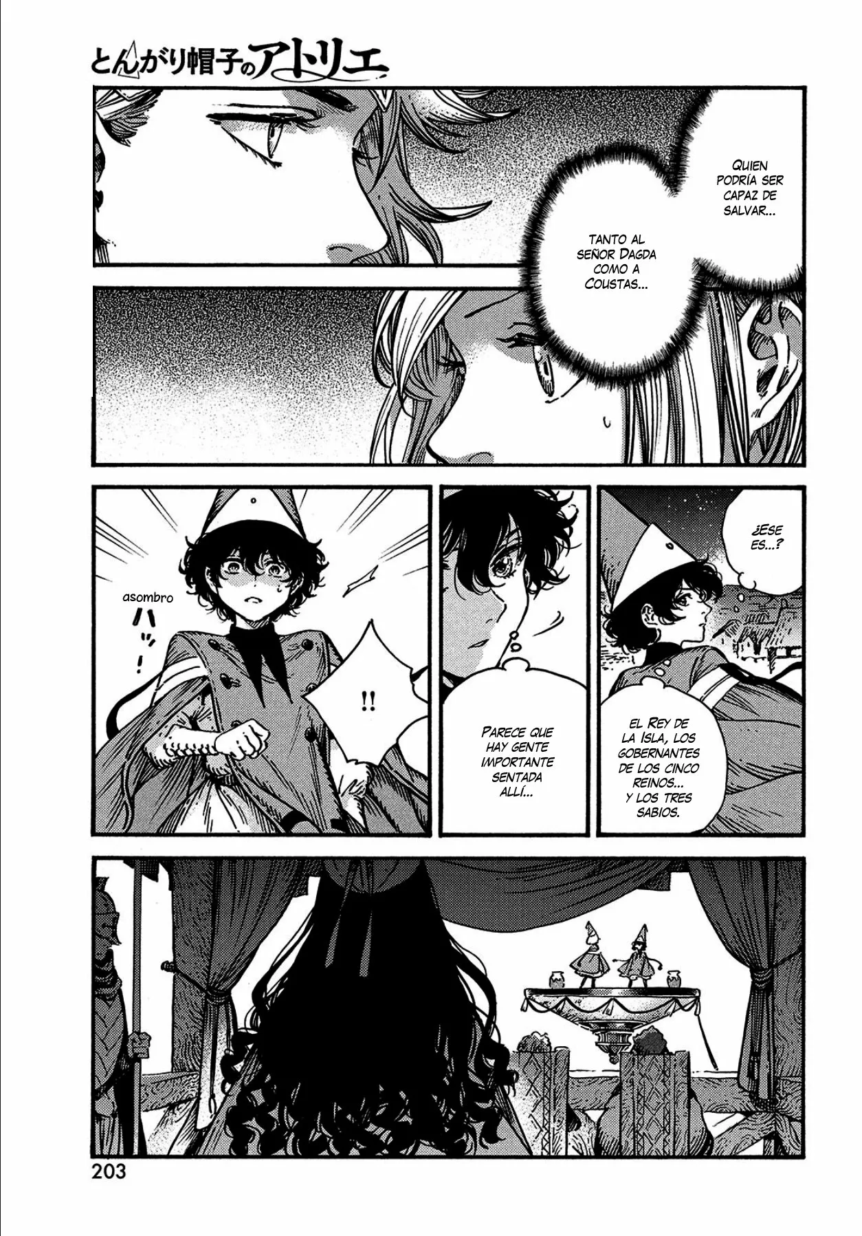 Tongari Boushi no Atelier Capítulo 62 - Page 18