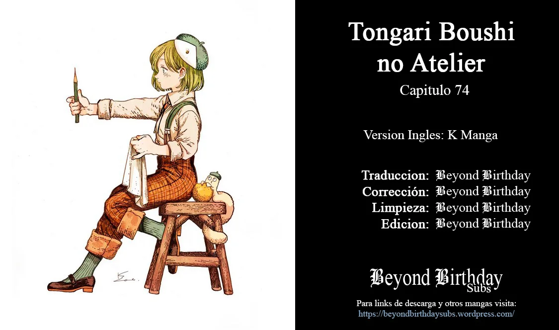 Tongari Boushi no Atelier Capítulo 74 - Page 13