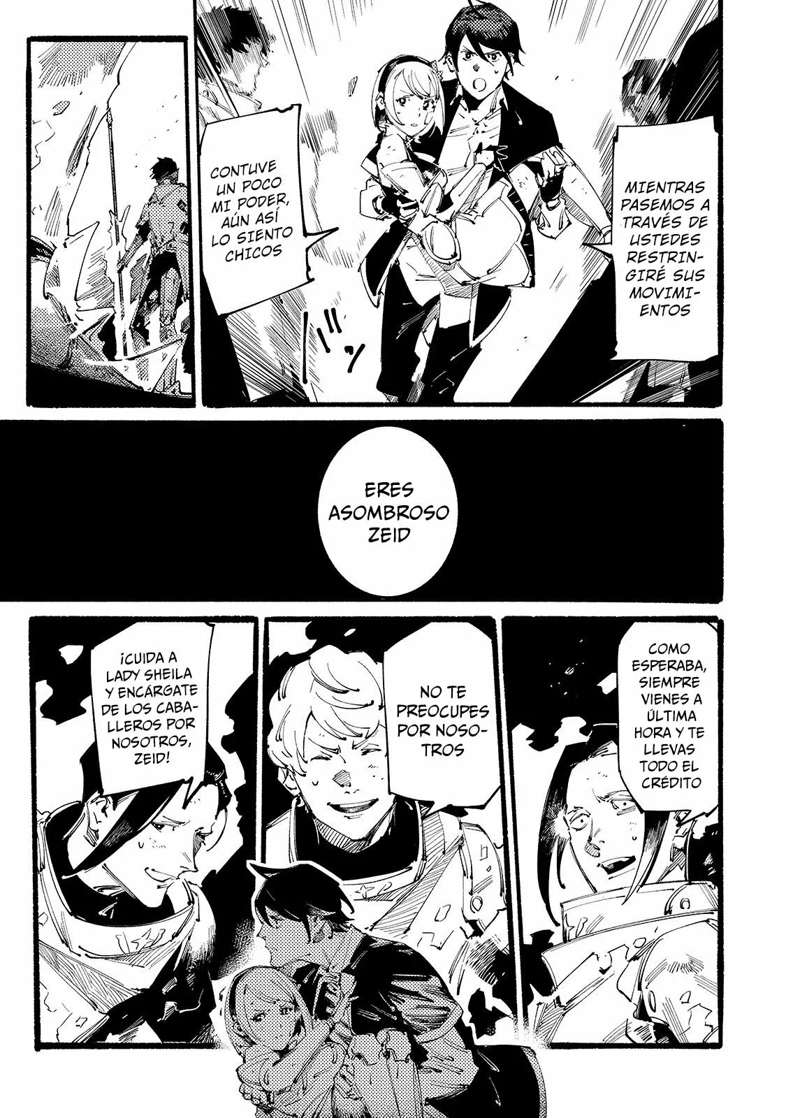 Black na Kishidan no Dorei ga White na Boukensha Guild ni Hikinukarete S-Rank ni Narimashita Capítulo 10 - Page 13