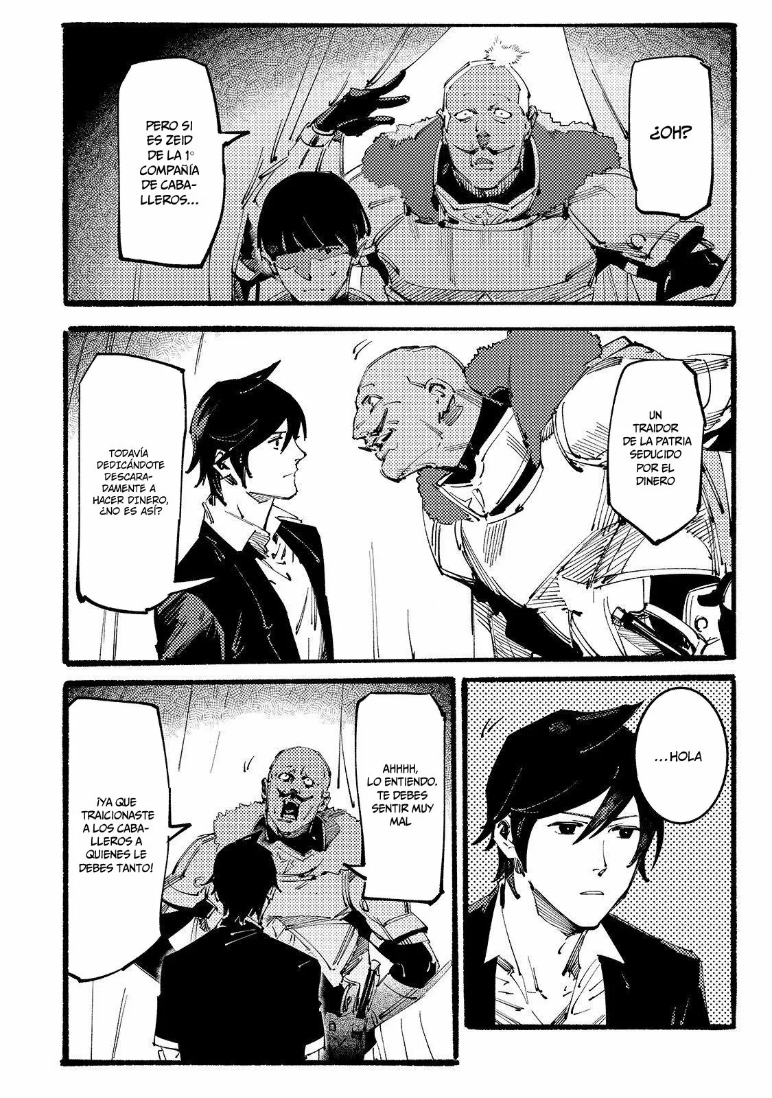 Black na Kishidan no Dorei ga White na Boukensha Guild ni Hikinukarete S-Rank ni Narimashita Capítulo 7 - Page 9