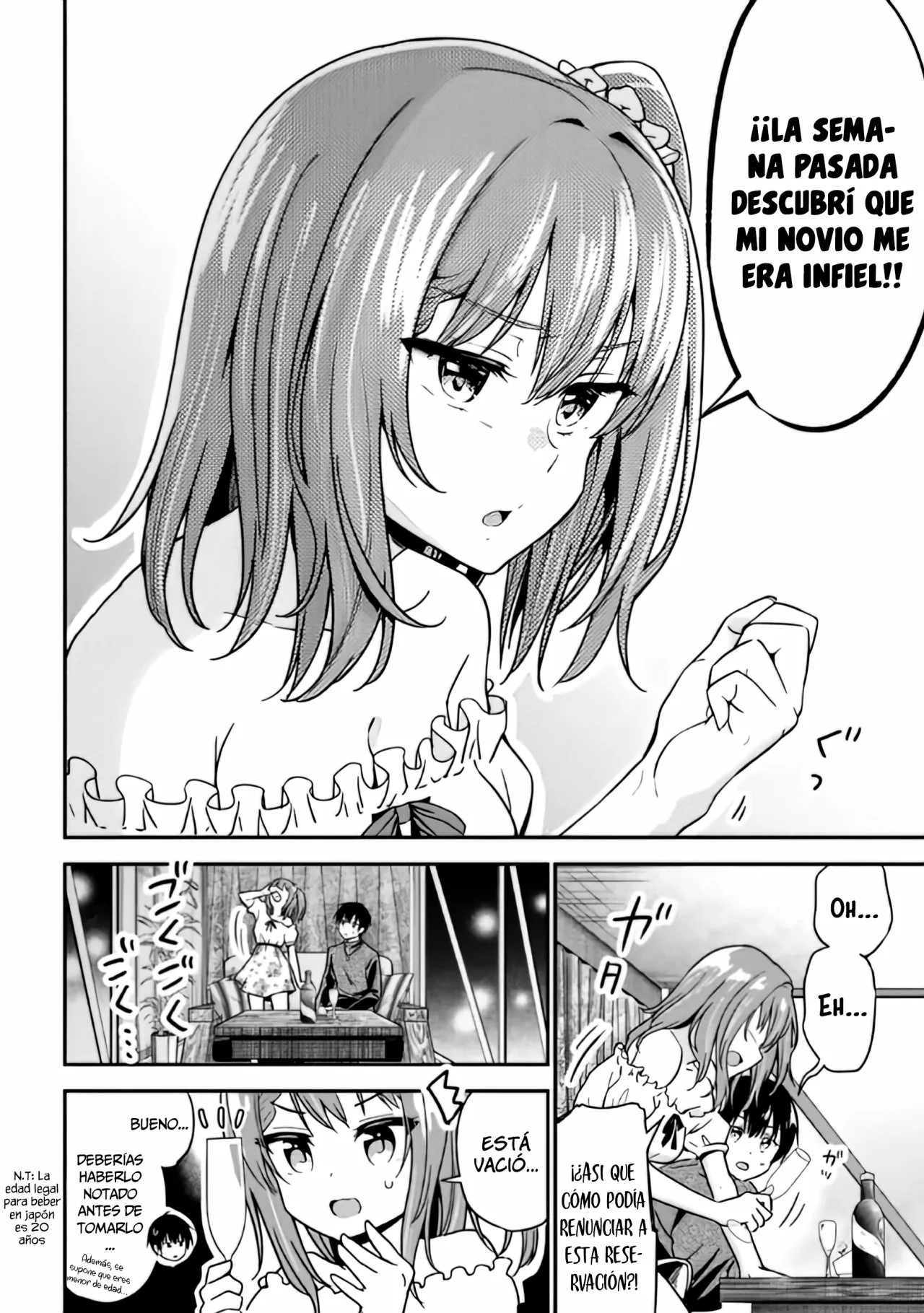 Kanojo ni Uwaki Sareteita Ore ga, Koakuma na Kouhai ni Natsukareteimasu Capítulo 1 - Page 45