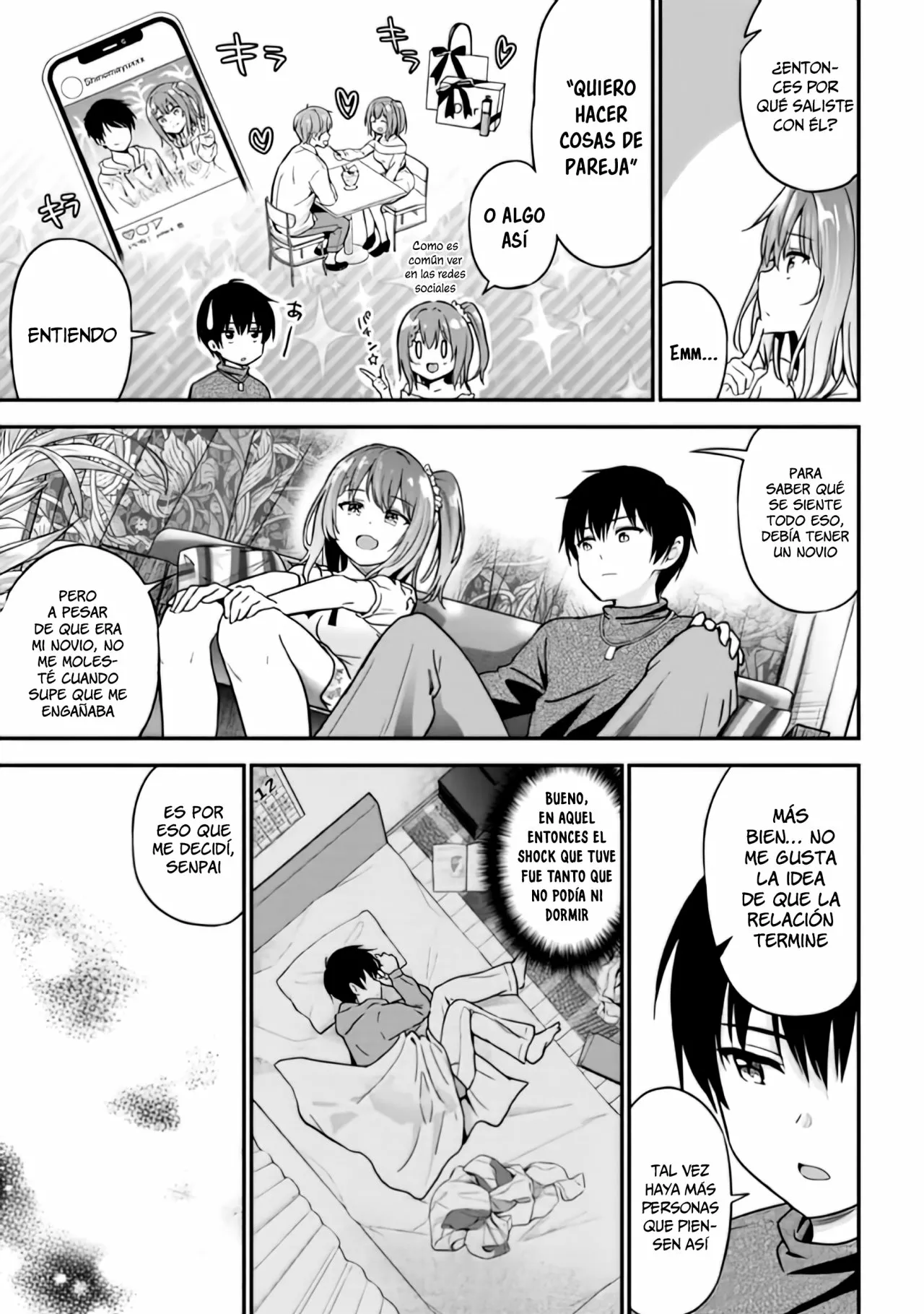Kanojo ni Uwaki Sareteita Ore ga, Koakuma na Kouhai ni Natsukareteimasu Capítulo 1 - Page 48