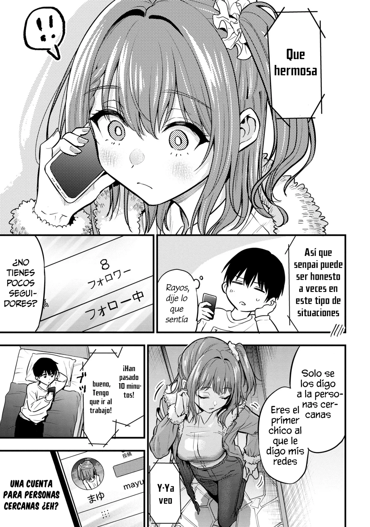 Kanojo ni Uwaki Sareteita Ore ga, Koakuma na Kouhai ni Natsukareteimasu Capítulo 18 - Page 10