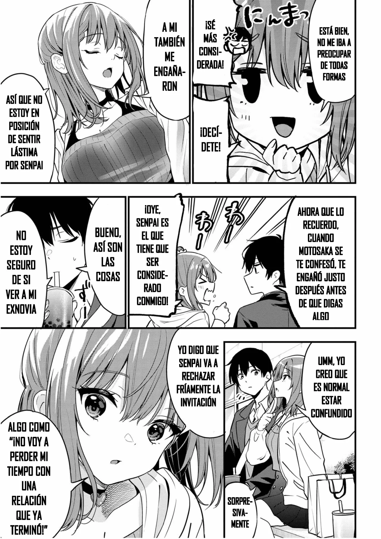 Kanojo ni Uwaki Sareteita Ore ga, Koakuma na Kouhai ni Natsukareteimasu Capítulo 24 - Page 14