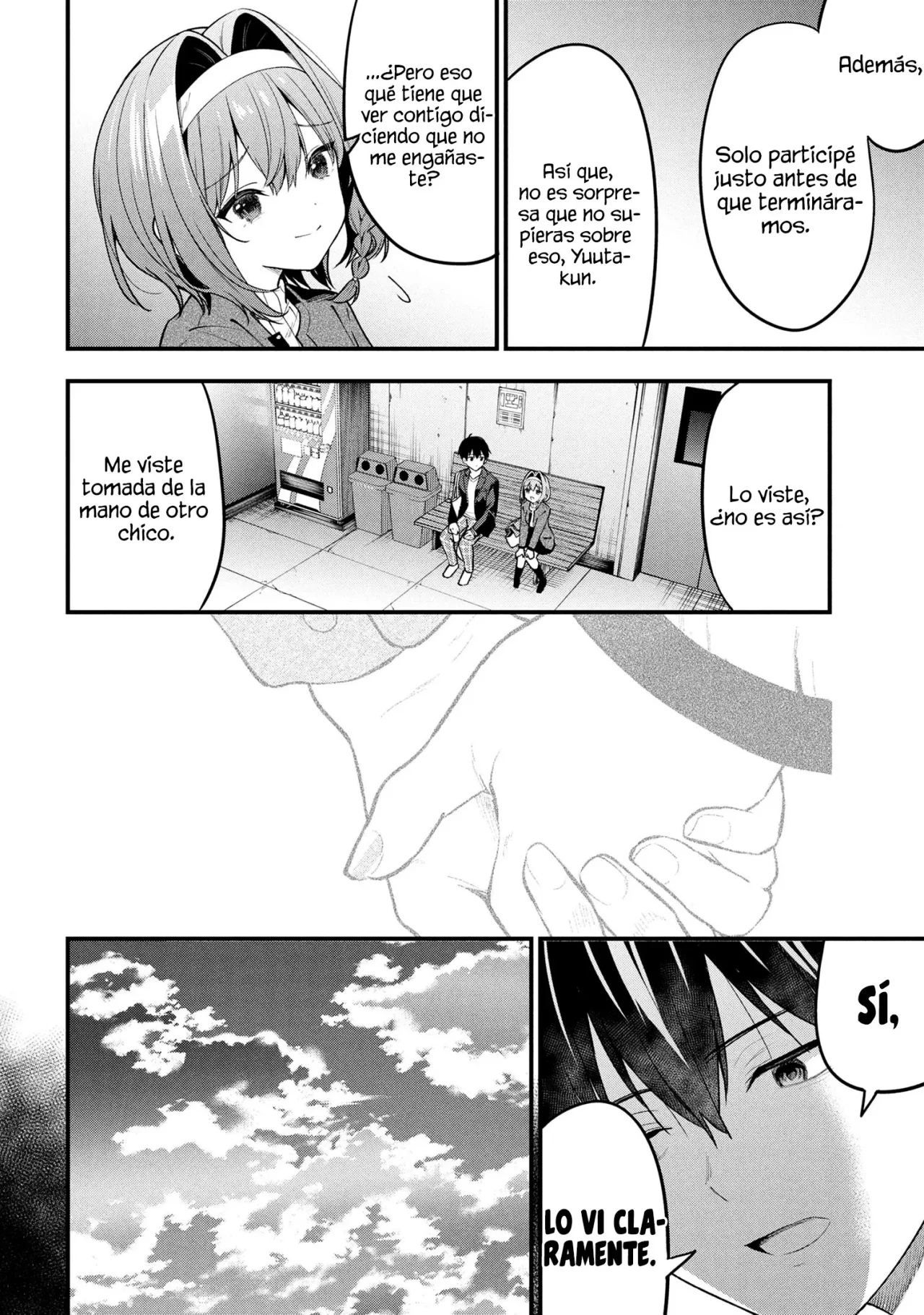 Kanojo ni Uwaki Sareteita Ore ga, Koakuma na Kouhai ni Natsukareteimasu Capítulo 29 - Page 35