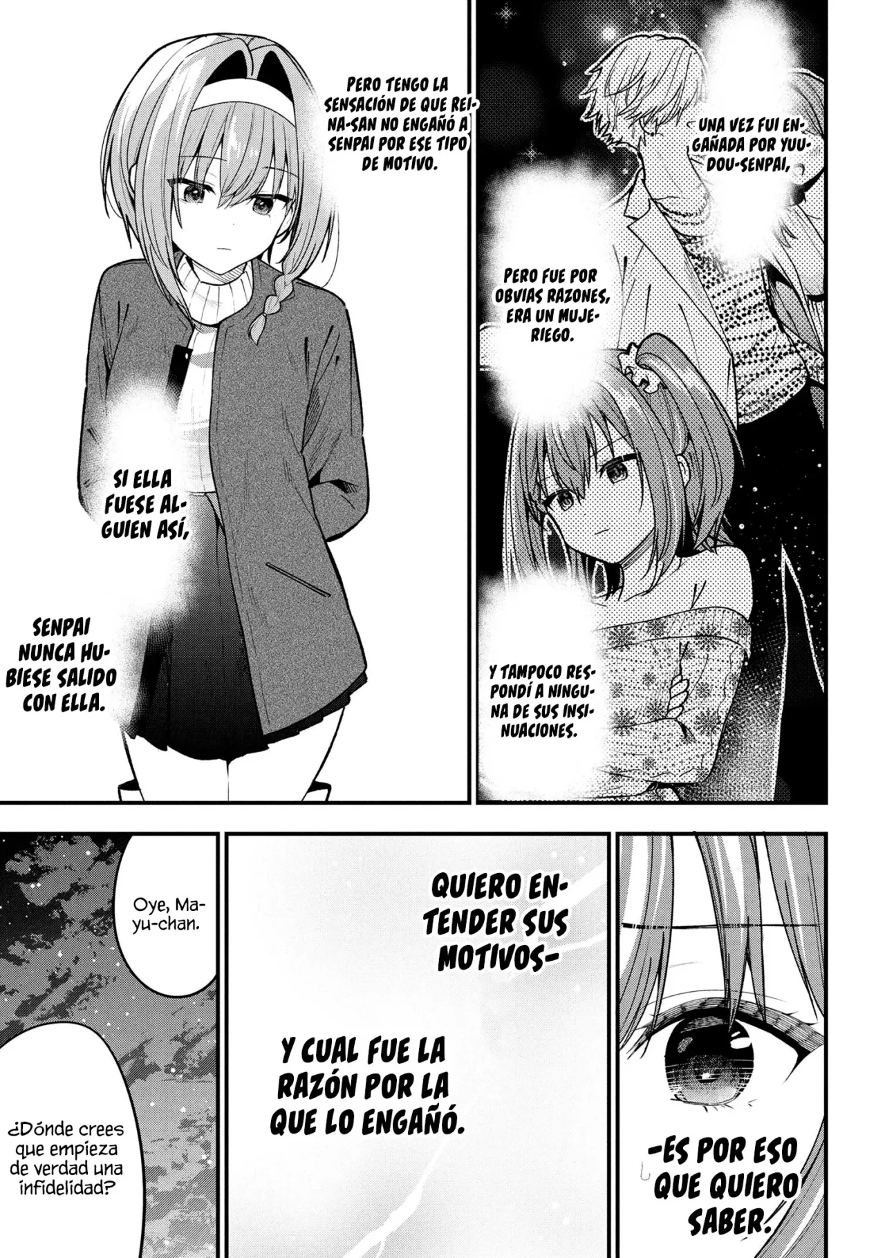 Kanojo ni Uwaki Sareteita Ore ga, Koakuma na Kouhai ni Natsukareteimasu Capítulo 29 - Page 50