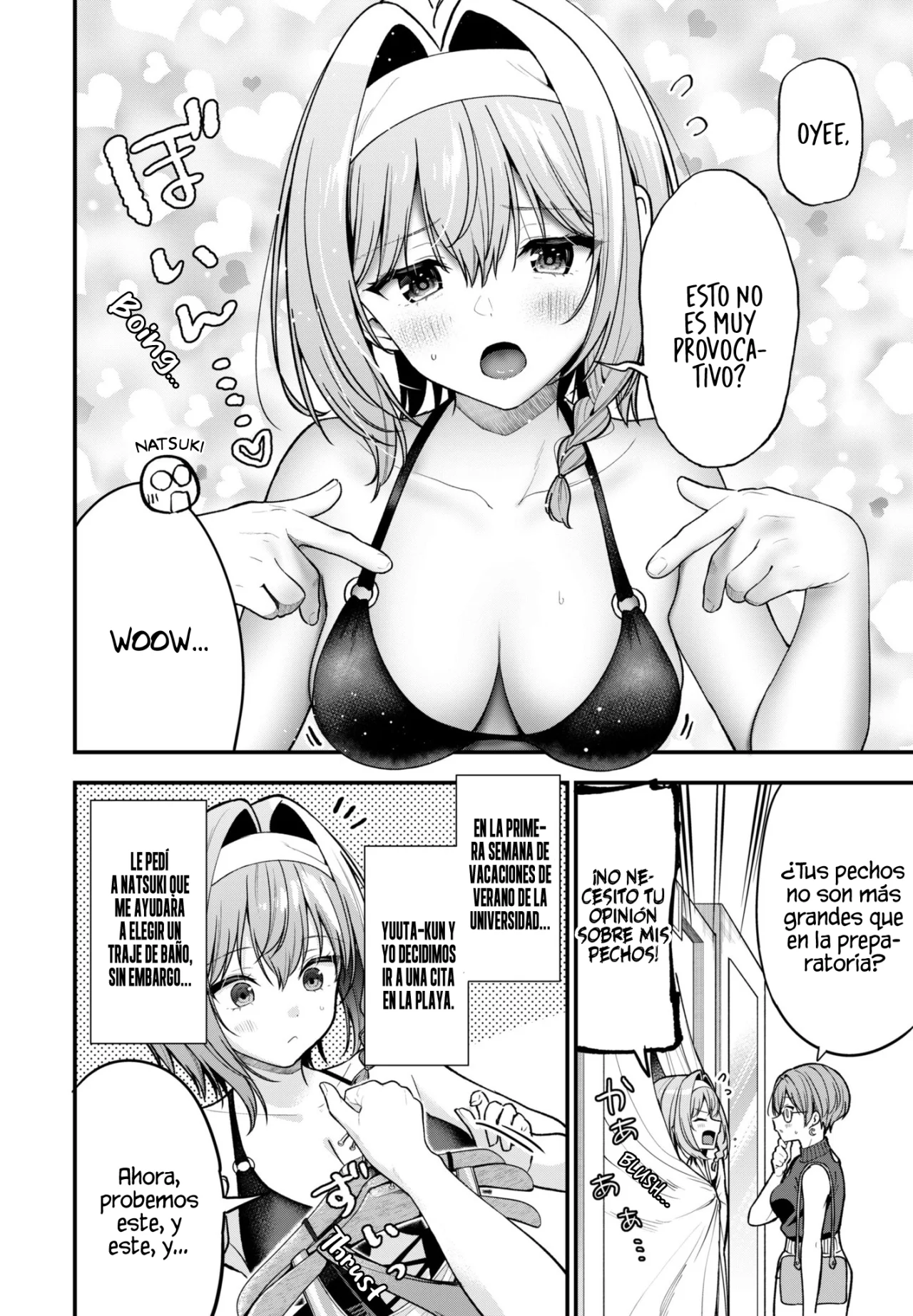 Kanojo ni Uwaki Sareteita Ore ga, Koakuma na Kouhai ni Natsukareteimasu Capítulo 31.5 - Page 9