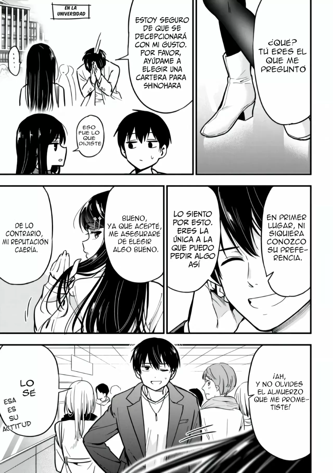 Kanojo ni Uwaki Sareteita Ore ga, Koakuma na Kouhai ni Natsukareteimasu Capítulo 6 - Page 12