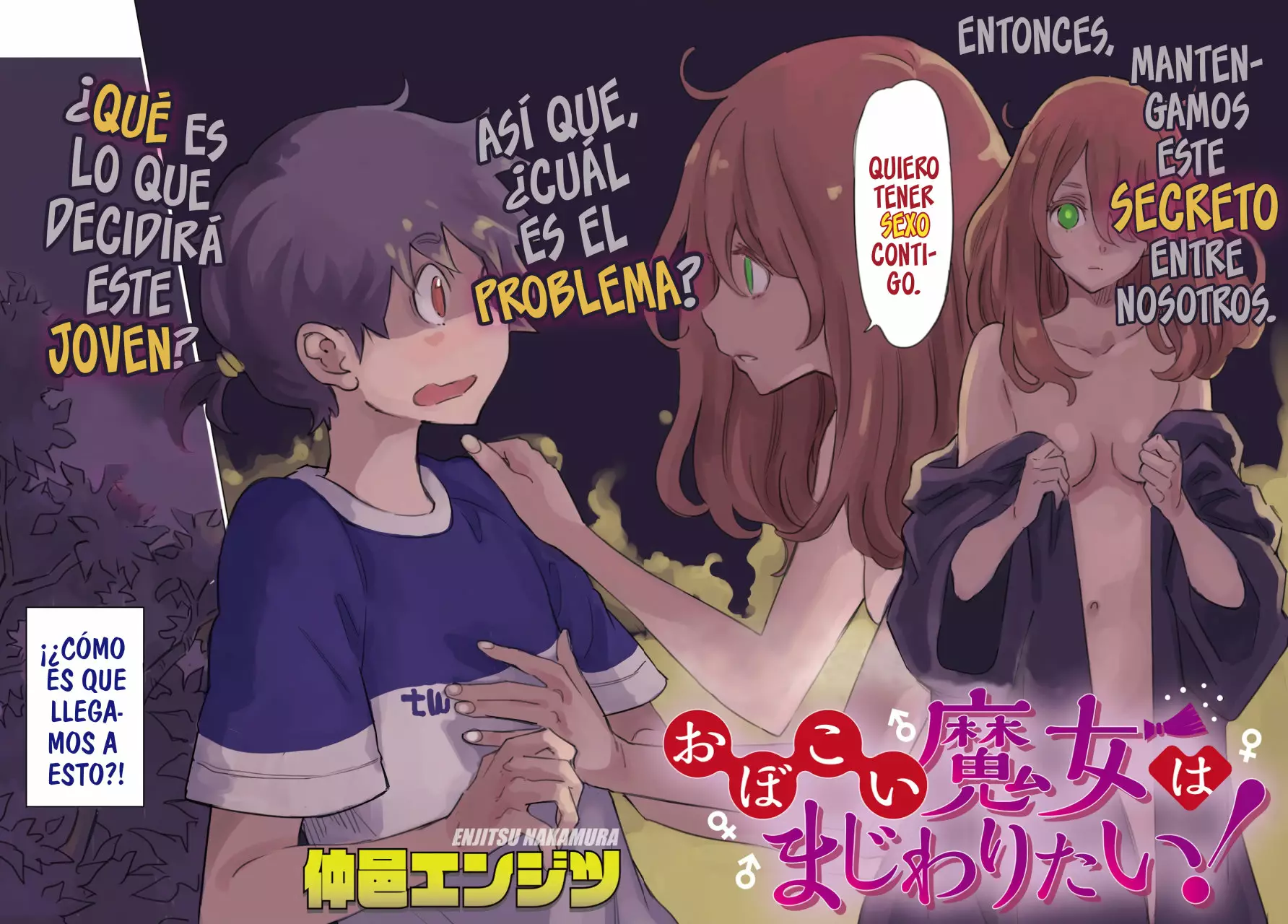¡Una Joven Bruja Quiere Tener Sexo! Capítulo 1 - Page 2