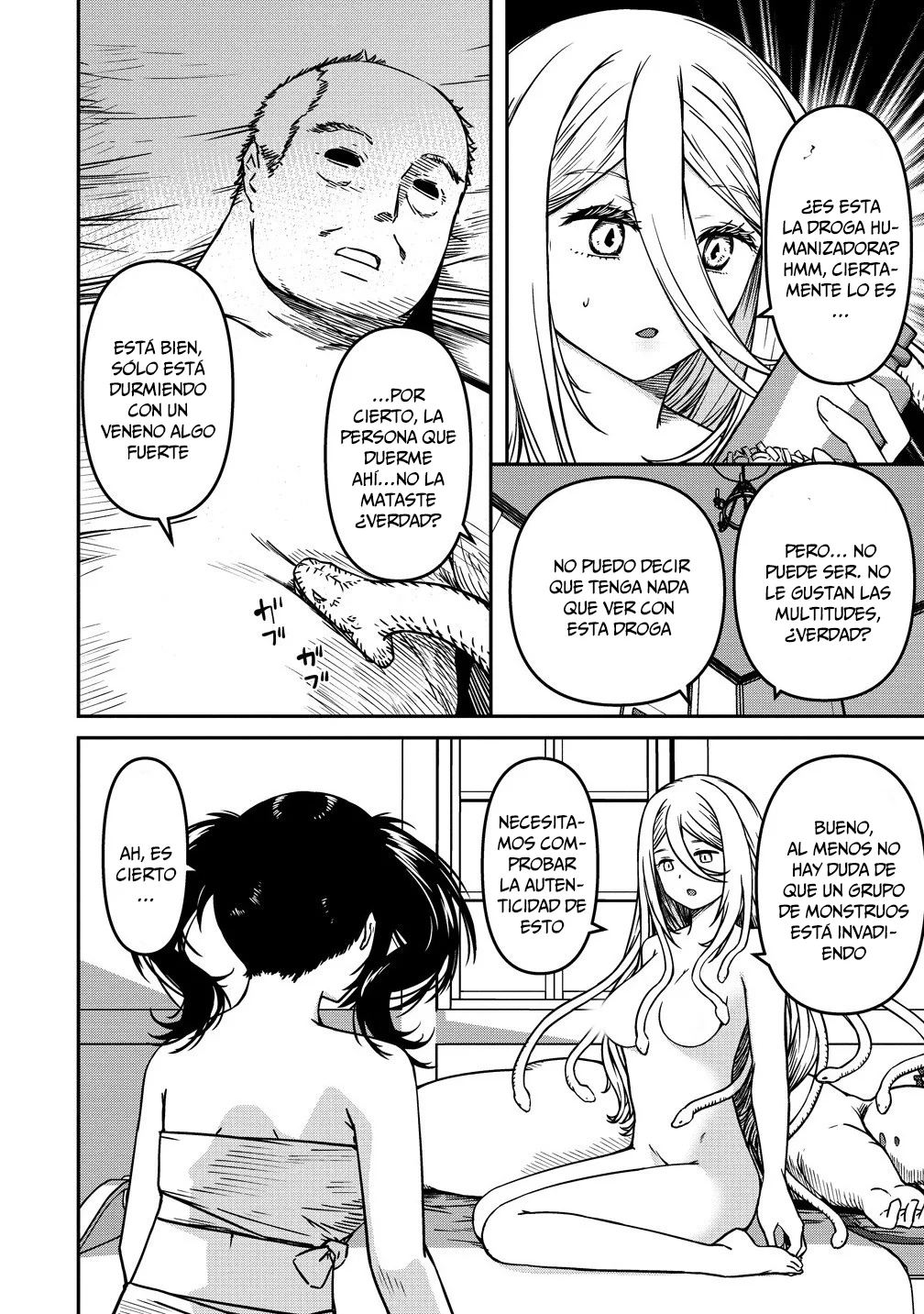 Monsutaa onna kanbu wa osanaki yuusha o dekiai suru Capítulo 10 - Page 11