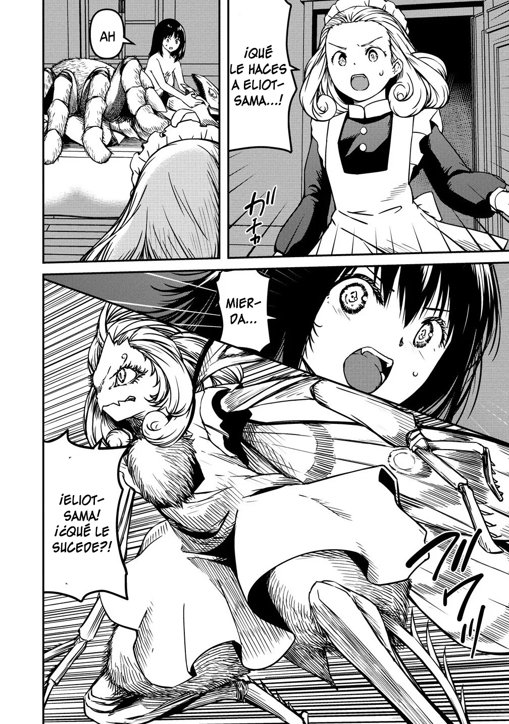 Monsutaa onna kanbu wa osanaki yuusha o dekiai suru Capítulo 10 - Page 5