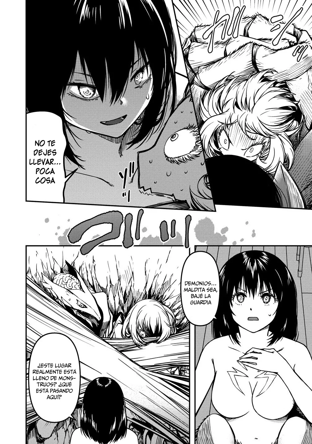 Monsutaa onna kanbu wa osanaki yuusha o dekiai suru Capítulo 10 - Page 7