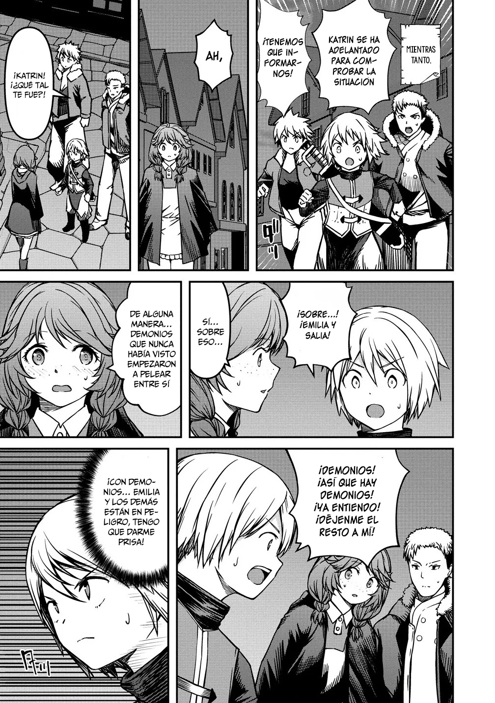 Monsutaa onna kanbu wa osanaki yuusha o dekiai suru Capítulo 12 - Page 16